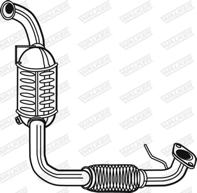 Walker 28663 - Catalizzatore www.autoricambit.com