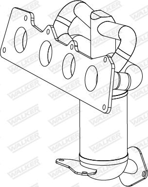 Walker 28843 - Catalizzatore www.autoricambit.com