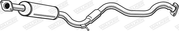 Walker 22187 - Silenziatore centrale www.autoricambit.com