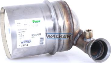 Walker 73154 - Filtro antiparticolato / particellare, Impianto gas scarico www.autoricambit.com