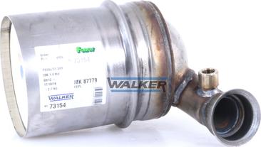 Walker 73154 - Filtro antiparticolato / particellare, Impianto gas scarico www.autoricambit.com