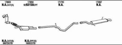 Walker CIK059310A - Impianto gas scarico www.autoricambit.com