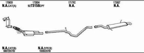 Walker CIK059310B - Impianto gas scarico www.autoricambit.com