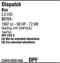 Walker CIK012051BA - Impianto gas scarico www.autoricambit.com