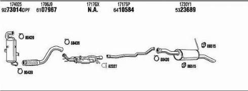 Walker CIK024515BF - Impianto gas scarico www.autoricambit.com