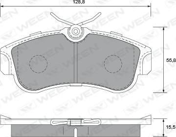 HELLA T5063 - Kit pastiglie freno, Freno a disco www.autoricambit.com