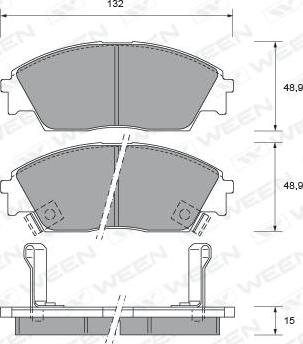 ATE 605920 - Kit pastiglie freno, Freno a disco www.autoricambit.com