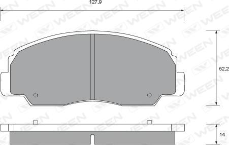 Spidan 30980 - Kit pastiglie freno, Freno a disco www.autoricambit.com