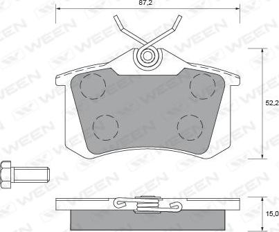 Spidan 32639 - Kit pastiglie freno, Freno a disco www.autoricambit.com