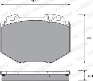 BOSCH 0 986 AB2 580 - Kit pastiglie freno, Freno a disco www.autoricambit.com