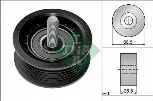 Gates 7803-21543 - Galoppino/Guidacinghia, Cinghia Poly-V www.autoricambit.com