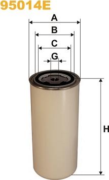 WIX Filters 95014E - Filtro carburante www.autoricambit.com