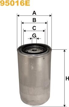 WIX Filters 95016E - Filtro carburante www.autoricambit.com