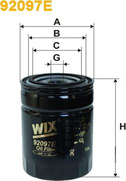 WIX Filters 92097E - Filtro olio www.autoricambit.com