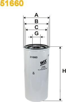 WIX Filters 51660 - Filtro olio www.autoricambit.com