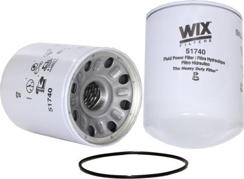 WIX Filters 51740 - Filtro, Sistema idraulico di lavoro www.autoricambit.com