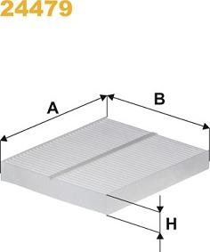 WIX Filters 24479 - Filtro, Aria abitacolo www.autoricambit.com