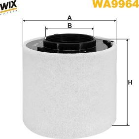 WIX Filters WA9964 - Filtro aria www.autoricambit.com