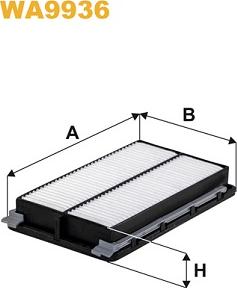 WIX Filters WA9936 - Filtro aria www.autoricambit.com