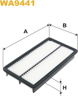 WIX Filters WA9441 - Filtro aria www.autoricambit.com