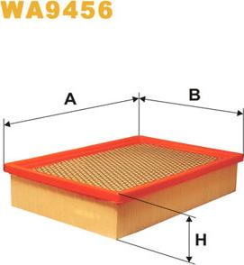 WIX Filters WA9456 - Filtro aria www.autoricambit.com