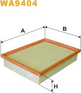 WIX Filters WA9404 - Filtro aria www.autoricambit.com