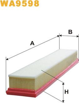 WIX Filters WA9598 - Filtro aria www.autoricambit.com
