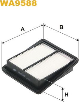 WIX Filters WA9588 - Filtro aria www.autoricambit.com