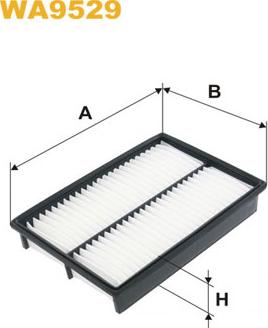 WIX Filters WA9529 - Filtro aria www.autoricambit.com