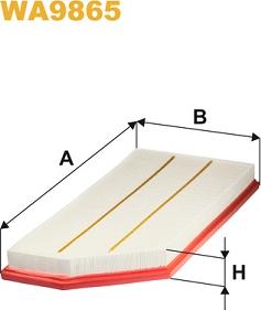 WIX Filters WA9865 - Filtro aria www.autoricambit.com