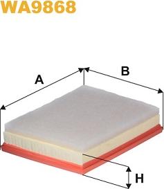 WIX Filters WA9868 - Filtro aria www.autoricambit.com