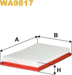 WIX Filters WA9817 - Filtro aria www.autoricambit.com