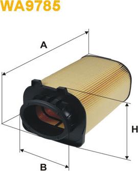 WIX Filters WA9785 - Filtro aria www.autoricambit.com