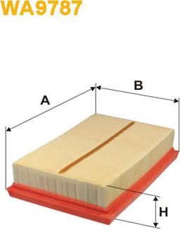WIX Filters WA9787 - Filtro aria www.autoricambit.com