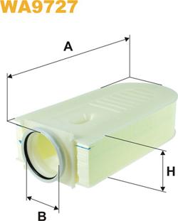 WIX Filters WA9727 - Filtro aria www.autoricambit.com