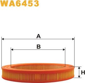 WIX Filters WA6453 - Filtro aria www.autoricambit.com