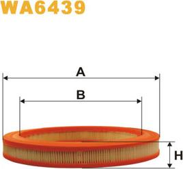 WIX Filters WA6439 - Filtro aria www.autoricambit.com