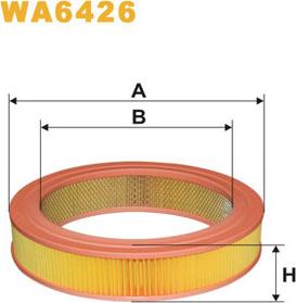 WIX Filters WA6426 - Filtro aria www.autoricambit.com