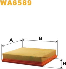 WIX Filters WA6589 - Filtro aria www.autoricambit.com