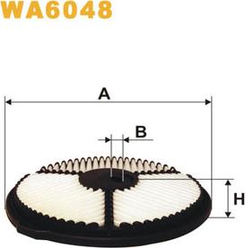 WIX Filters WA6048 - Filtro aria www.autoricambit.com