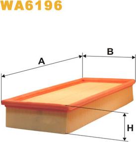 WIX Filters WA6196 - Filtro aria www.autoricambit.com