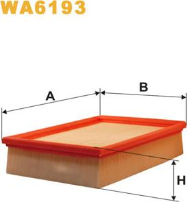 WIX Filters WA6193 - Filtro aria www.autoricambit.com