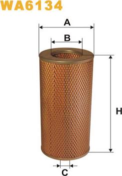 WIX Filters WA6134 - Filtro aria www.autoricambit.com