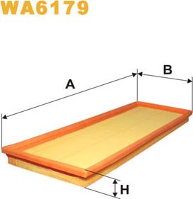 WIX Filters WA6179 - Filtro aria www.autoricambit.com