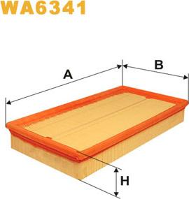 WIX Filters WA6341 - Filtro aria www.autoricambit.com