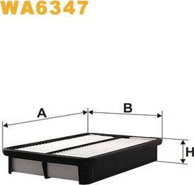 WIX Filters WA6347 - Filtro aria www.autoricambit.com