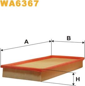 WIX Filters WA6367 - Filtro aria www.autoricambit.com