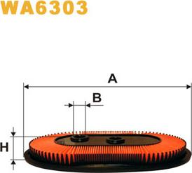 WIX Filters WA6303 - Filtro aria www.autoricambit.com