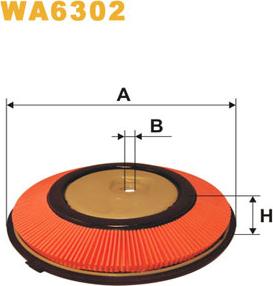 WIX Filters WA6302 - Filtro aria www.autoricambit.com