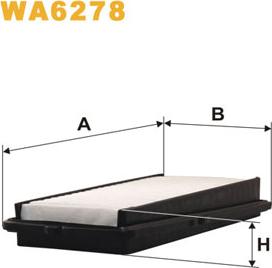 WIX Filters WA6278 - Filtro aria www.autoricambit.com